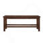 Banc de salle à manger à hauteur de comptoir Classic 1PC avec structure en bois, style transitionnel et capacité de poids de 250 lb