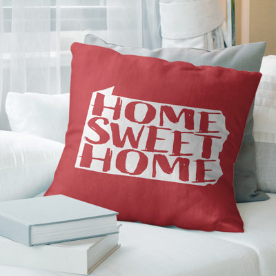 Chenille Reversible Throw Pillow