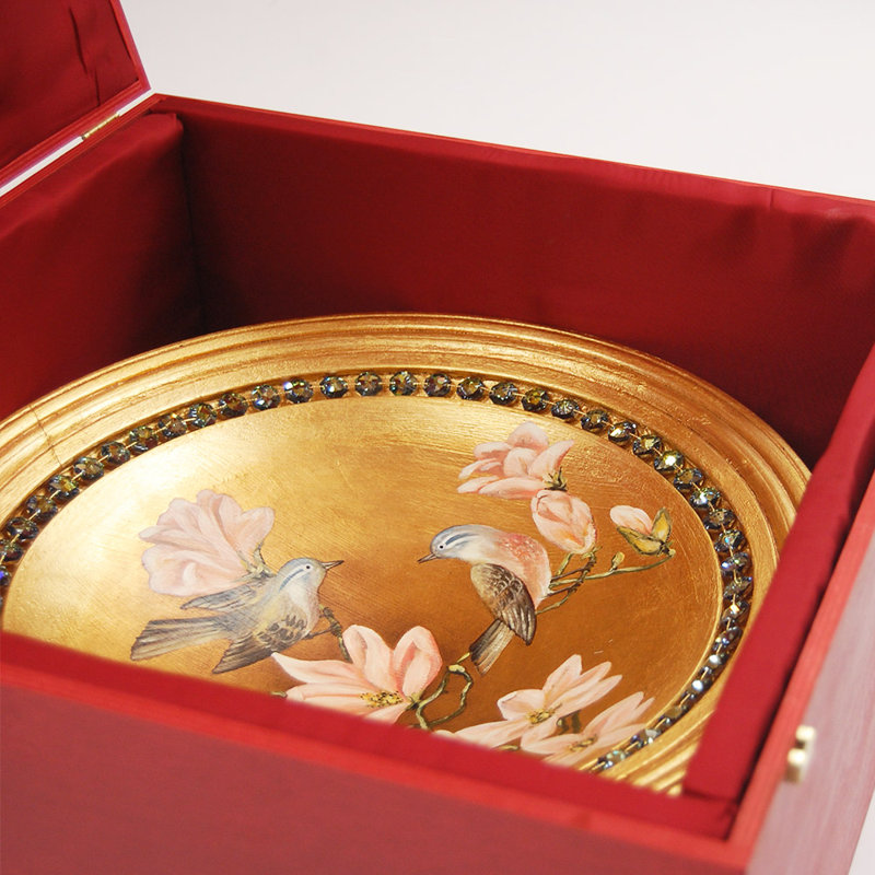 Agalma Handmade Wood Decorative Plate