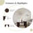 Londyn 36" Round Coffee Table-827331688-827331684