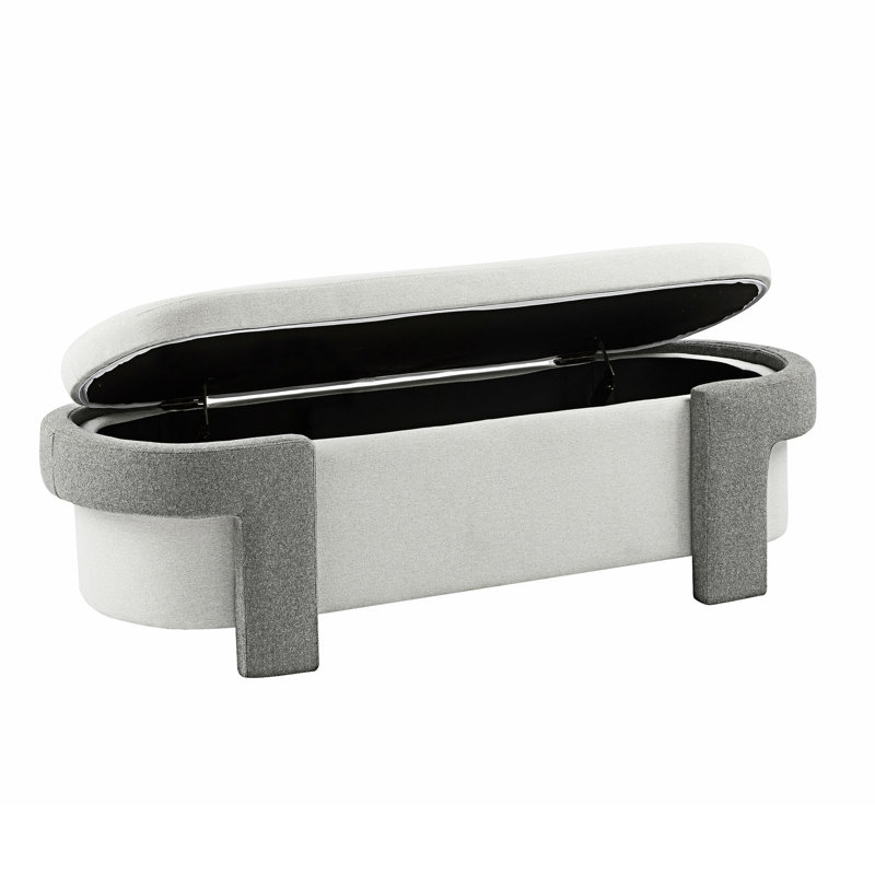 Storage Bench, Gray