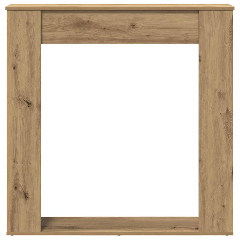 Engineered Wood Fireplace Surround, Artisan Oak