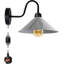 Anastasha Plug-in Armed Sconce-1166959992