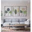 Design mural minimaliste et élégant en fer