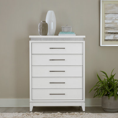 Oxford 5 Drawer Chest w/ LED Lighting by House of Hampton