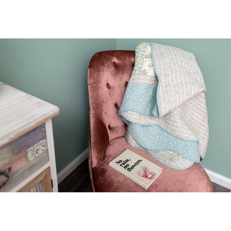 Derouen Patchwork Bedspread, 200 x 250 cm