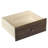 Solid Wood 3-drawer Nightstand In Walnut-525640183