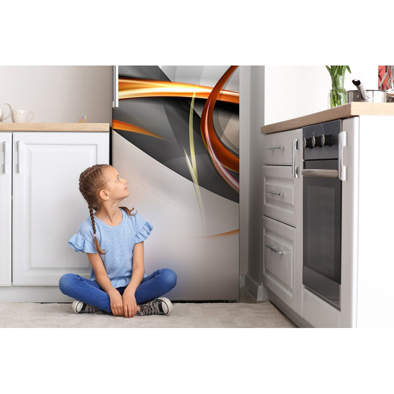 Abstract Door Decal