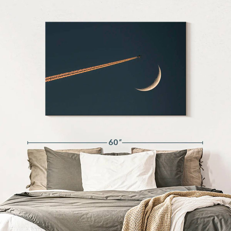 Oberle Nighttime Plane Flight, 32" H x 48" W