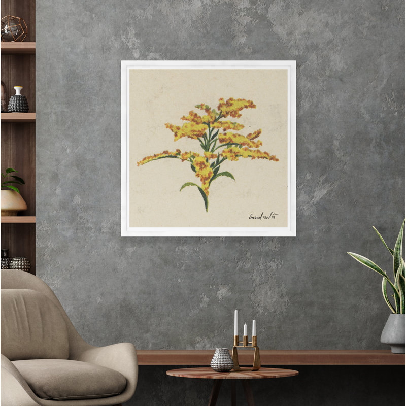 Goldenrod - reproduction de cadre photo, Blanc