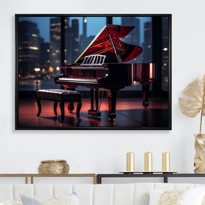 «Piano Journey Through Jazz», reproduction sur toile