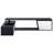 Modern, Minimalist Rectangle Extendable TV Stand, TV Cabinet With 2 Drawers And 1 Cabinet For Living Room, Up To 100''-1188599623