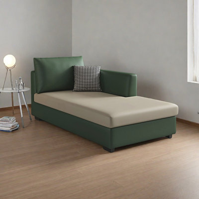 Luxury Lounge Chair Plush Sponge Solid Wood