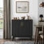 Buffet de rangement cannelé Mid Century-129514412