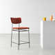 Turin Velvet Bar & Counter Stool