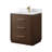 30" Free Standing Single Bathroom Vanity with Quartz Top-1392573337
