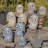 Griego Solar Cats 3 Piece Statue Set-30322458