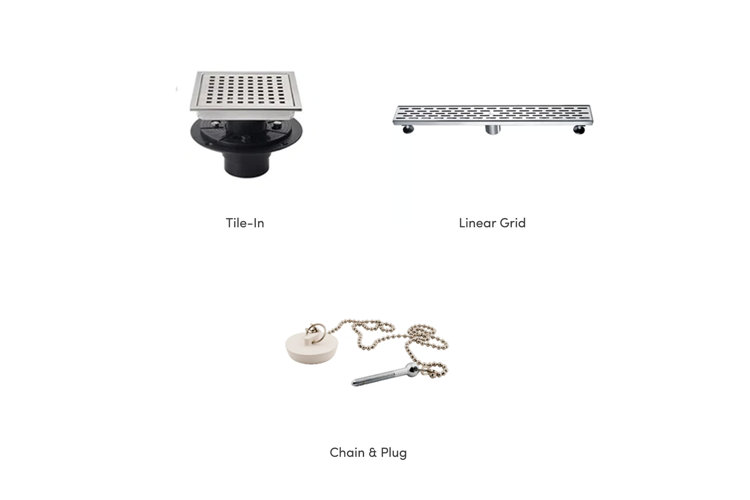 Types of Shower Drains & How They Work