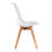 Hermina 18.9 " H Upholstered Plastic Side Chair-1851597194