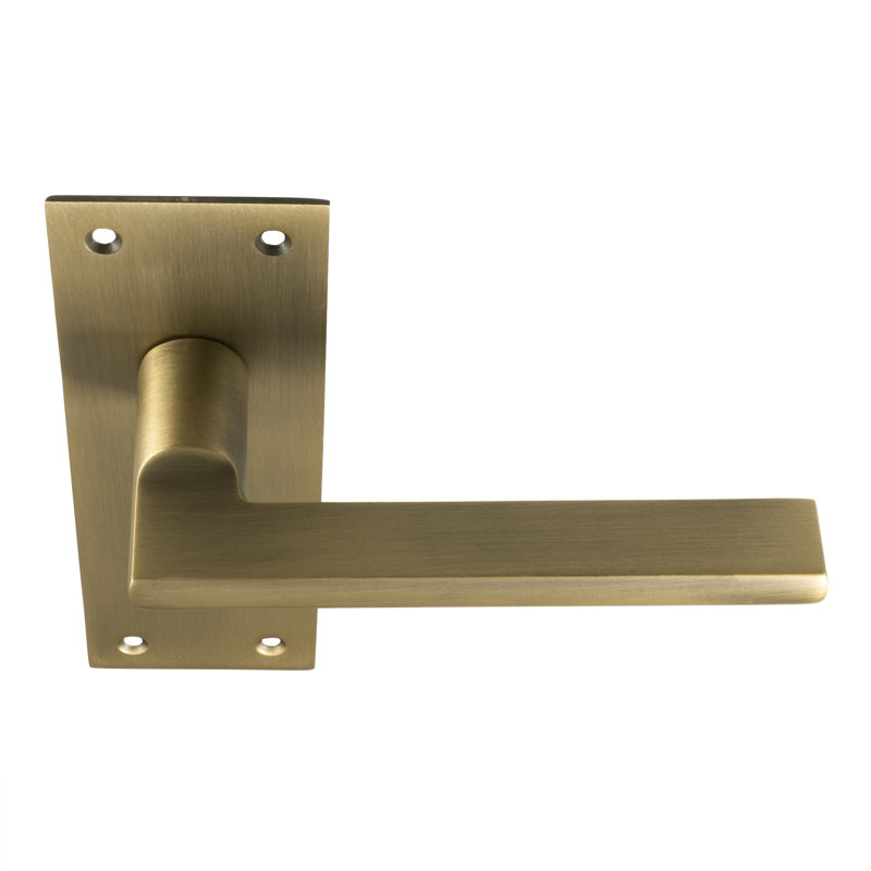 Maryanne Latch Door Handle, Antique Brass
