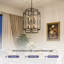 Lustre style campagnard 8 lumières-132420538