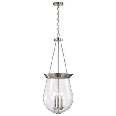 Luminaire suspendu urne 3 lumières Avard