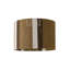 30 cm H Drum Pendant Shade ( Slip-On ) in Brown