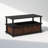 Furinno Turn-N-Tube Multipurpose Compact Open Storage Shoe Rack, Shoe Shelf Organizer with Bin Drawers, Black Oak/Black/Brown-935514023