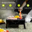 ROYALFORD 35cm W Portable Charcoal Grill