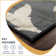 Rotonya Geometric Patchwork Pattern Floral Area Rug in Chocolate