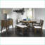 Tables de salle à manger | Petit repas d'appoint style Mid-Century moderne noyer brun, 54 po x 34 po | mesa de comedor | Rectangle