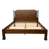 Low Post Mahogany Bed