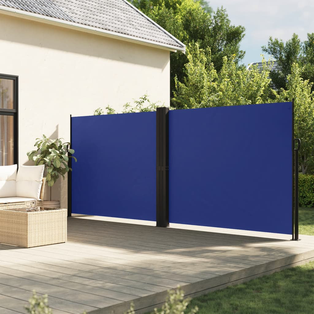 Vidaxl Seitenmarkise Ausziehbar Schwarz 160X1000 Cm