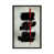 Black Floater Framed