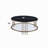 Round Coffee Table, Metal Frame Accent Table With Storage Shelf