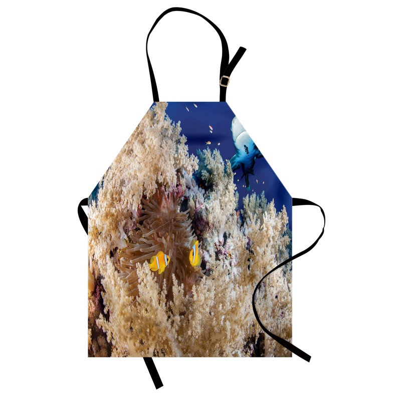 No Pattern Bib Apron