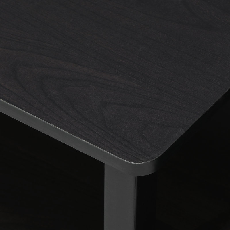 Table basse avec tiroir-bac Kenton, Plateau Americano / base brun moyen