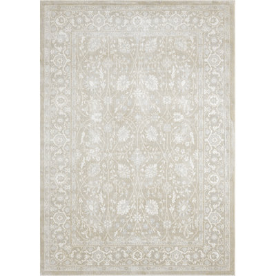 Abani Kyleigh DAL140A Floral Oriental Sand Rug