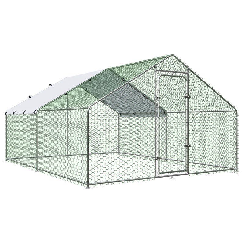Denne Walk In Chicken Run, 78" H x 117" W x 117" D