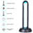 WBM Smart UV Light Sanitizer, UVC Disinfection Blue Lamp,40W Remote Control Ultraviolet Ozone 1 Pc
