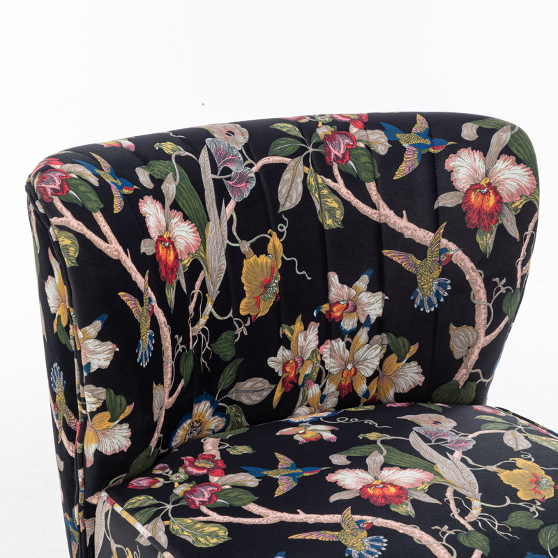 Chaise d'appoint large, Noir