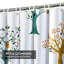 Rideau de douche avec 12 crochets-463296912