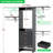 Nakada 19'' - 59" W Small Closet System with Drawers-583308189