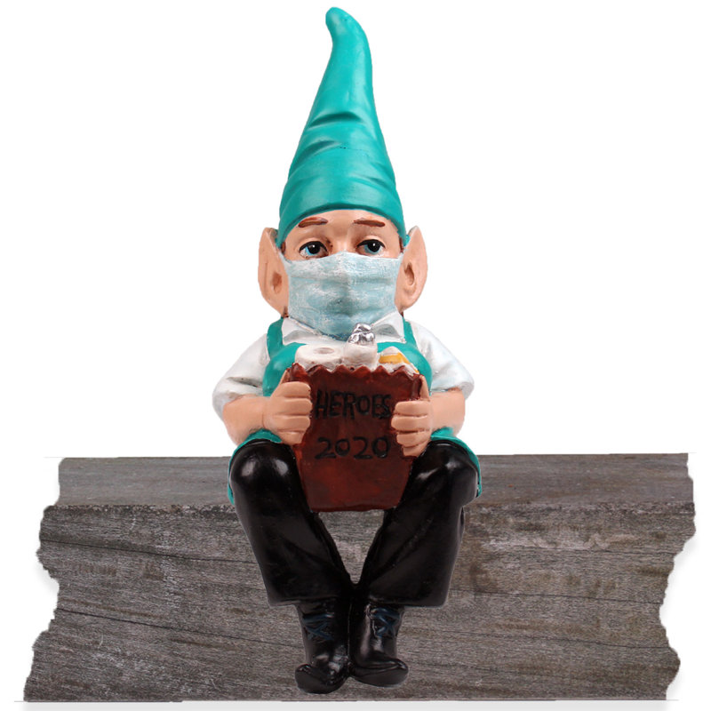 Statue gnome de jardin Wendi