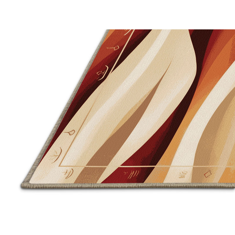 Tapis Clayborn Horizon, Carré 5 pi