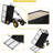 700lbs Dump Garden Carts with Removable Sides