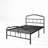 Rennane 18" Metal Twin Bed with Headboard & Footboard-1177355690