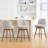 26" 3PCS Swivel Upholstered Counter Stool With Solid Wood Frame And Mid Back-1165275140-1160884608