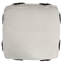 Modern Geometric Handmade Cotton Square Upholstered Ottoman Pouf