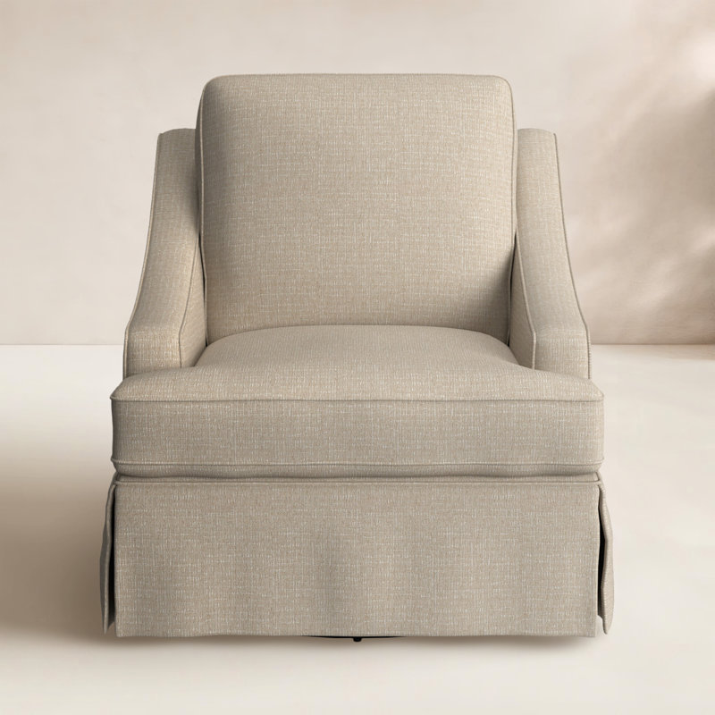 Fauteuil tournant Allerton, Performance radicale en porcelaine